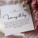 A quick note from me to you