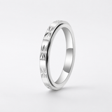 Sanna tunn fidget-ring