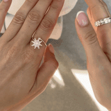 Maja spinning Ring - pink